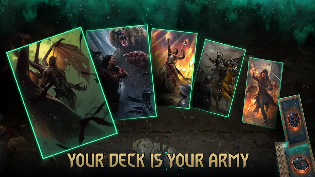 GWENT: The Witcher Card Game [MOD: безлимитные осколки и открыты все карты] Screenshot 1