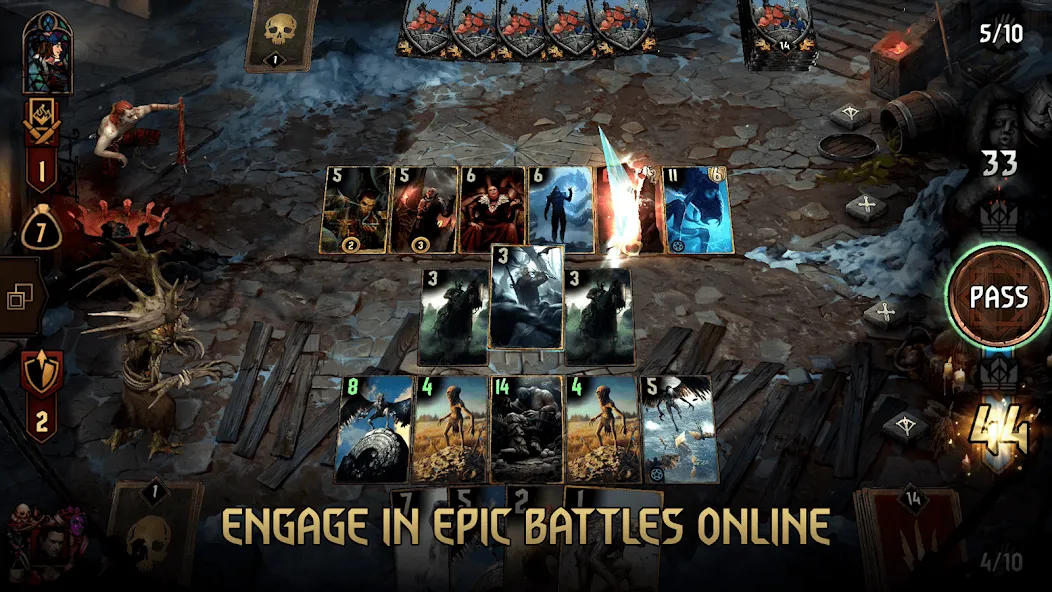 GWENT: The Witcher Card Game [MOD: безлимитные осколки и открыты все карты] Screenshot 2