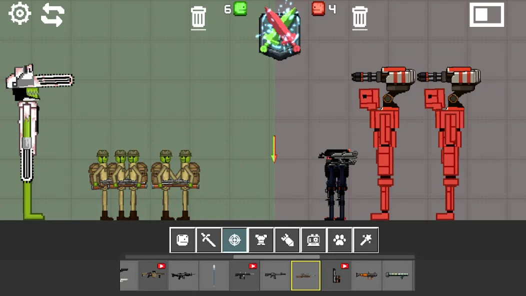 Battle Sandbox [MOD: безлимитные ресурсы и все юниты открыты] Screenshot 3