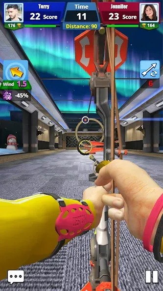 Archery Battle 3D [MOD: безлимитные монеты и стрелы] Screenshot 4
