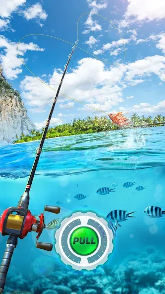Fishing Rival 3D [MOD: безлимитные деньги и энергия] Screenshot 1