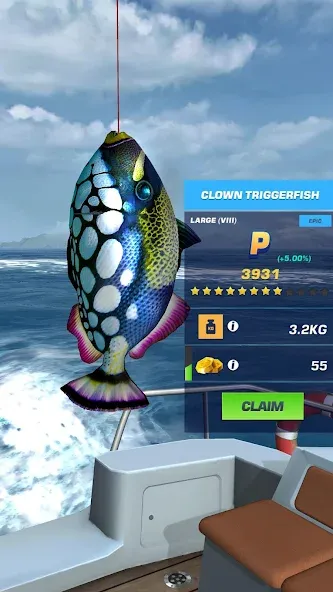 Fishing Rival 3D [MOD: безлимитные деньги и энергия] Screenshot 4