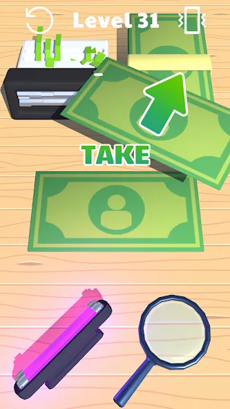 Money Buster [MOD: безлимитные деньги и все уровни открыты] Screenshot 5
