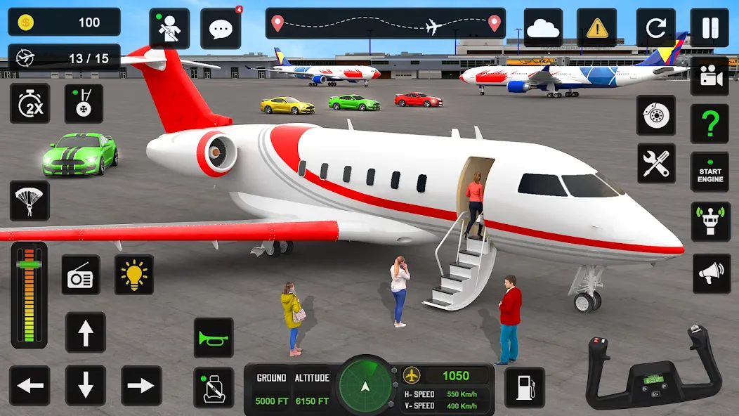 City Pilot Cargo Plane Games [MOD: без рекламы и много денег] Screenshot 2