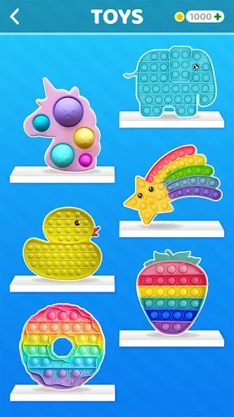 Pop it: Puppet Antistress Game [MOD: без рекламы и все скины открыты] Screenshot 2