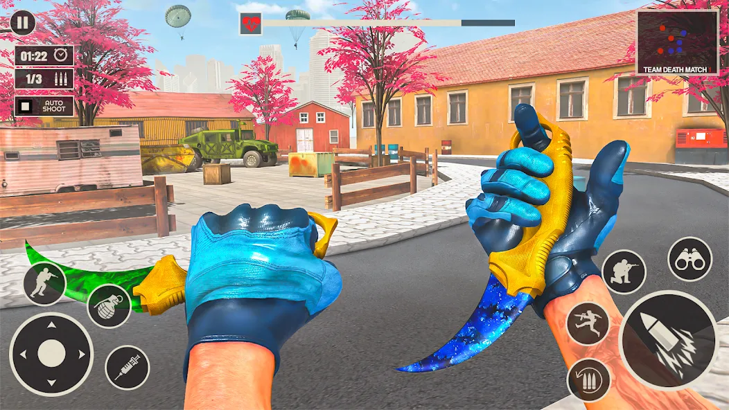 Offline War Shooting Games 3D [MOD: безлимитные патроны и оружие] Screenshot 3
