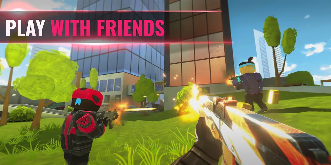 Tactic Shot: FPS Action 4v4 [MOD: безлимитные патроны и здоровье] Screenshot 1