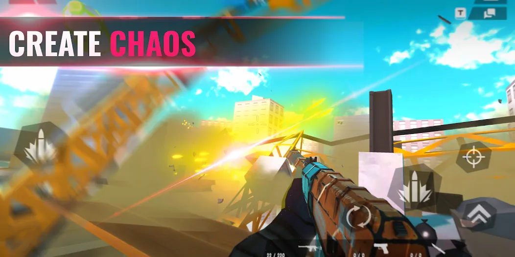 Tactic Shot: FPS Action 4v4 [MOD: безлимитные патроны и здоровье] Screenshot 2