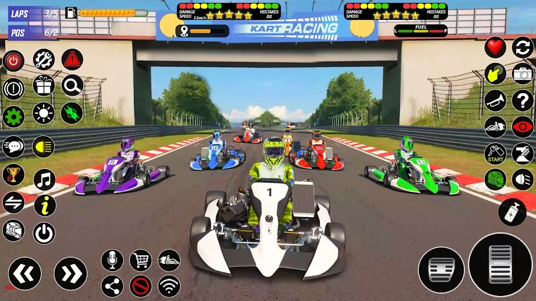 Buggy Race: Kart Racing Games [MOD: безлимитные монеты и открыты трассы] Screenshot 2