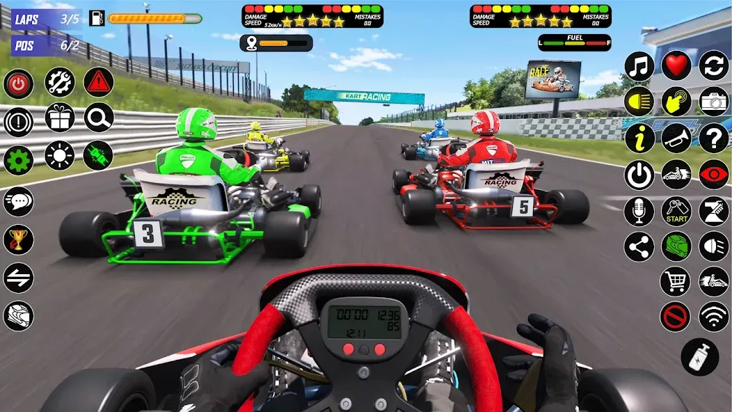 Buggy Race: Kart Racing Games [MOD: безлимитные монеты и открыты трассы] Screenshot 3