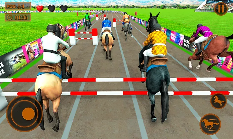 Mounted Horse Racing Games [MOD: безлимитные деньги и все лошади открыты] Screenshot 1