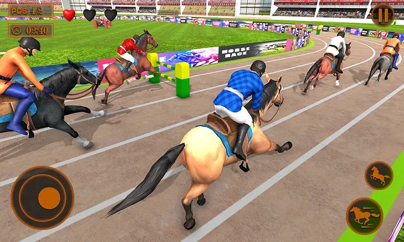 Mounted Horse Racing Games [MOD: безлимитные деньги и все лошади открыты] Screenshot 4