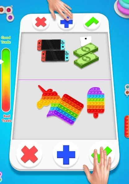 fidget trading: trade toys 3D [MOD: все игрушки разблокированы] Screenshot 3