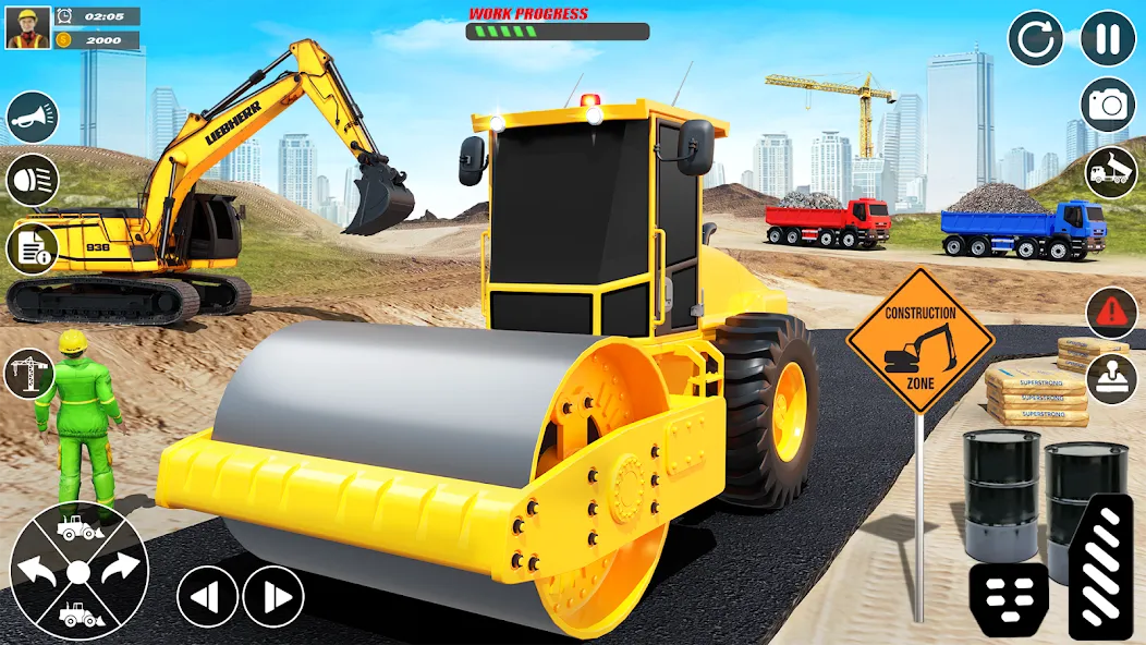 City Builder Construction Sim [MOD: безлимитные деньги и все уровни] Screenshot 2