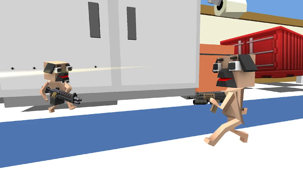 PugWars [MOD: разблокированы все уровни и скины] Screenshot 3