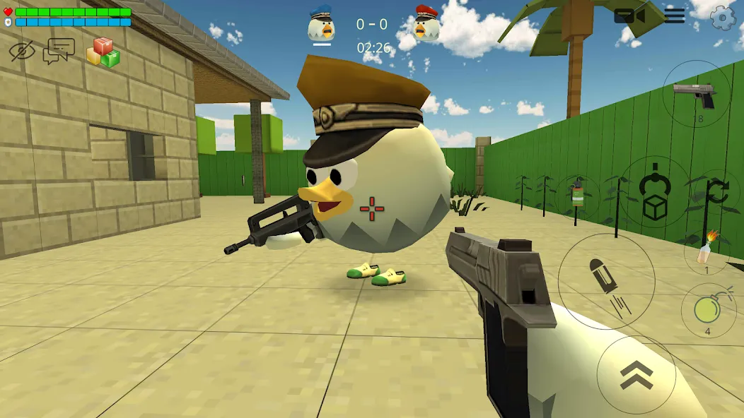 Chicken Gun [MOD: много денег и оружия] Screenshot 2