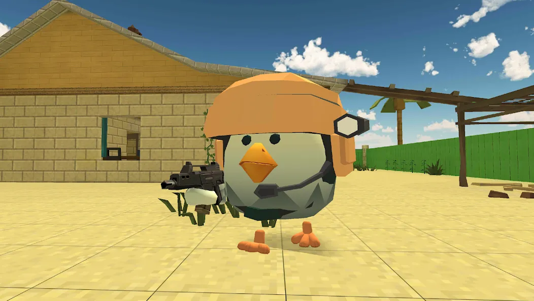 Chicken Gun [MOD: много денег и оружия] Screenshot 4