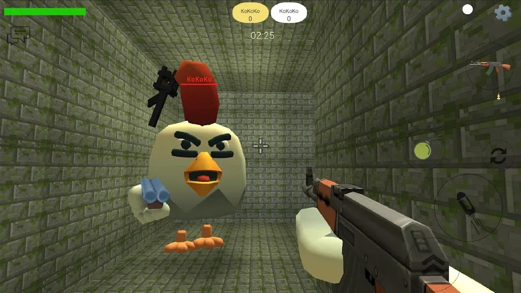 Chicken Gun [MOD: много денег и оружия] Screenshot 5