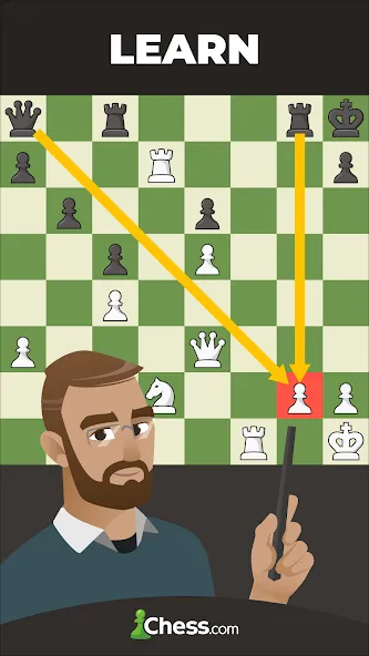 Chess - Play and Learn [MOD: открыты все премиум-функции] Screenshot 5