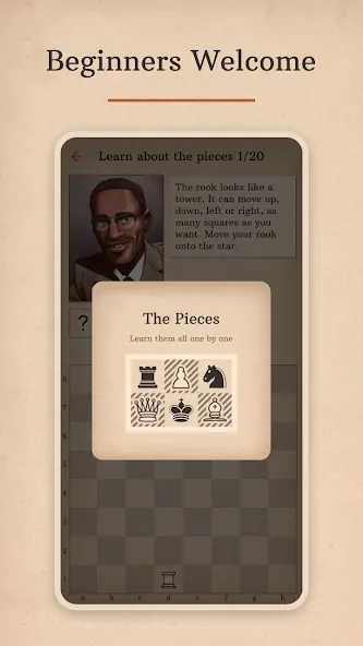 Learn Chess with Dr. Wolf [MOD: премиум-уроки шахмат без ограничений] Screenshot 5