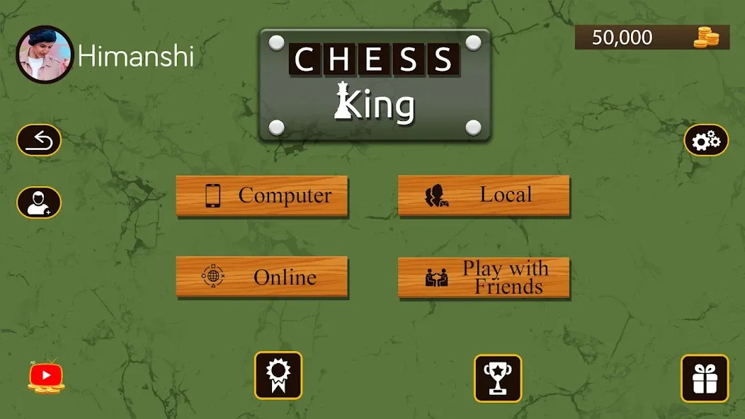 Chess King™- Multiplayer Chess [MOD: много игроков и умные ходы] Screenshot 1