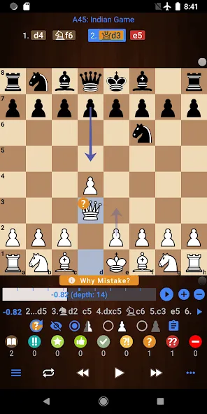 Chessis: Chess Analysis [MOD: расширенный анализ шахматных партий] Screenshot 2