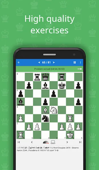 Mate in 2 (Chess Puzzles] [MOD: открыты все шахматные задачи] Screenshot 1