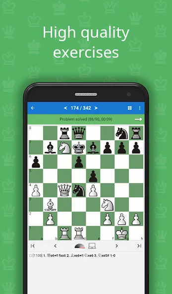 Chess Tactics for Beginners [MOD: решены все шахматные задачи] Screenshot 1