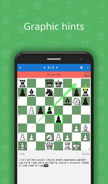 Chess Opening Lab (1400-2000] [MOD: безлимитный анализ и все дебюты] Screenshot 1