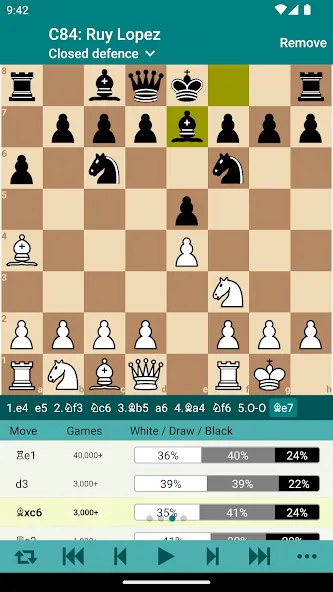 Chess Opener Lite [MOD: расширенный доступ к шахматным дебютам] Screenshot 1