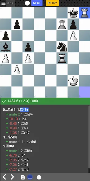 Chess tempo - Train chess tact [MOD: безлимитные шахматные задачи] Screenshot 1