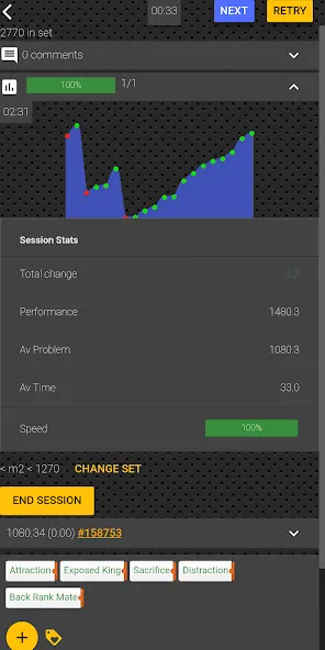 Chess tempo - Train chess tact [MOD: безлимитные шахматные задачи] Screenshot 2