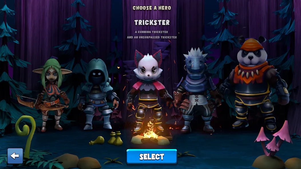 Combat Quest - Archer Hero RPG [MOD: безлимитные монеты и усиленный герой] Screenshot 2