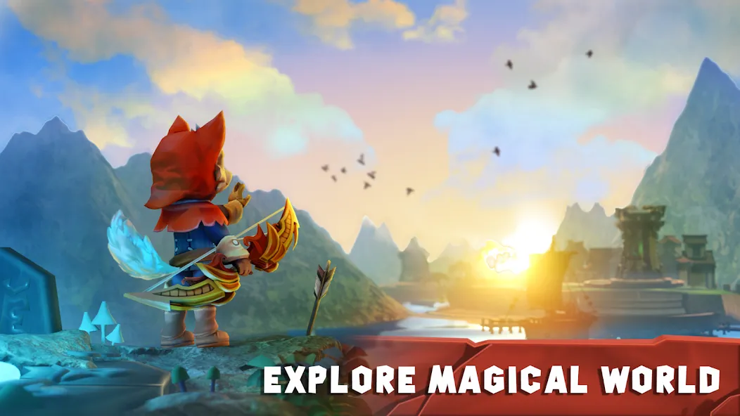 Combat Quest - Archer Hero RPG [MOD: безлимитные монеты и усиленный герой] Screenshot 4