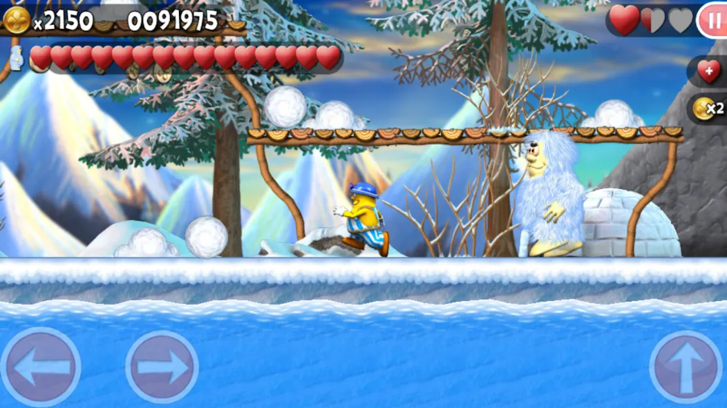 Incredible Jack: Jump &amp; Run [MOD: безлимитные монеты и жизни] Screenshot 4