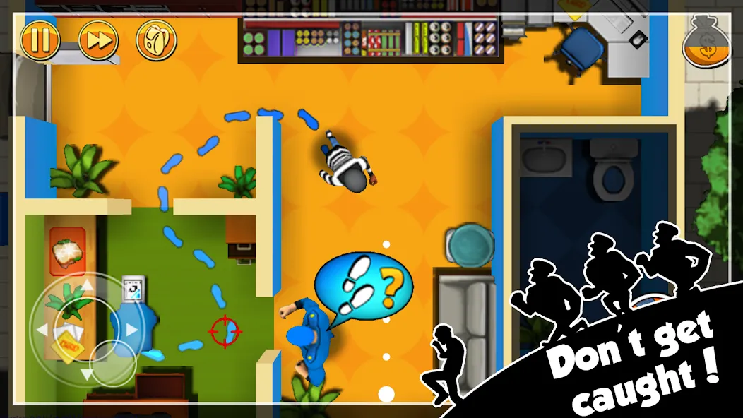 Robbery Bob - King of Sneak [MOD: безлимитные деньги и все уровни открыты] Screenshot 1