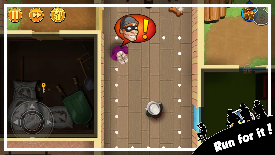Robbery Bob - King of Sneak [MOD: безлимитные деньги и все уровни открыты] Screenshot 4