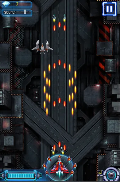 Space Attack [MOD: много денег и мощное оружие] Screenshot 3