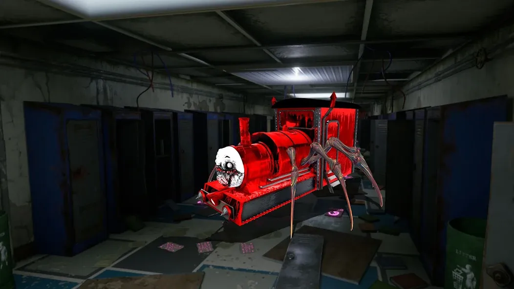 Spider Train Monsters Survival [MOD: безлимитные ресурсы и бессмертие] Screenshot 2