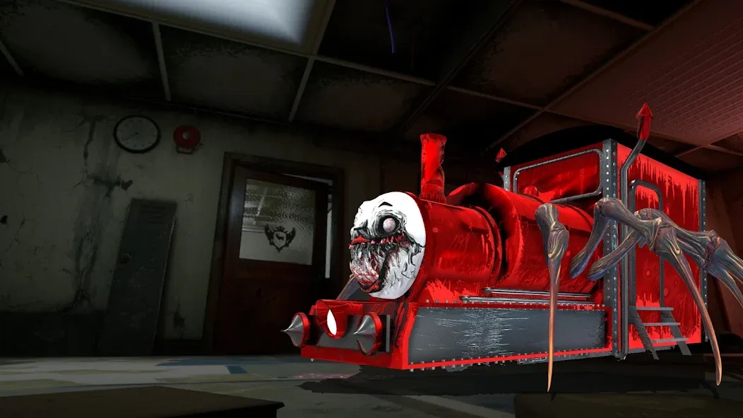 Spider Train Monsters Survival [MOD: безлимитные ресурсы и бессмертие] Screenshot 3