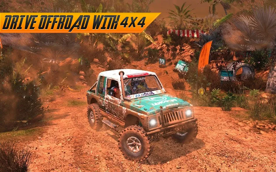 Offroad Jeep Driving Simulator [MOD: безлимитные деньги и топливо] Screenshot 3