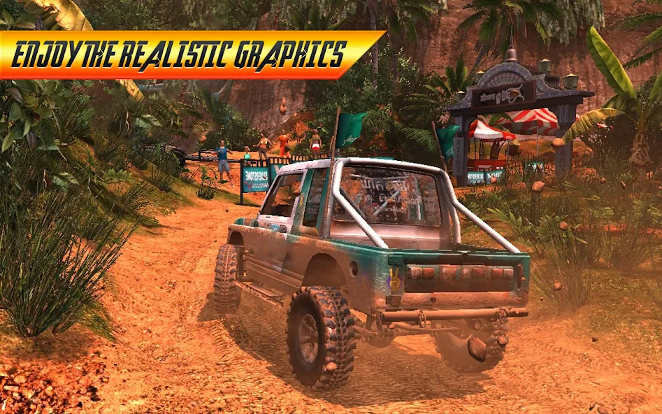 Offroad Jeep Driving Simulator [MOD: безлимитные деньги и топливо] Screenshot 4