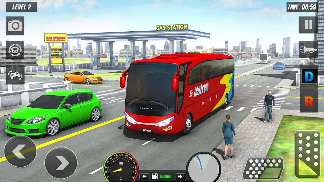 Coach Bus Simulator: Bus Games [MOD: безлимитные деньги и топливо] Screenshot 2
