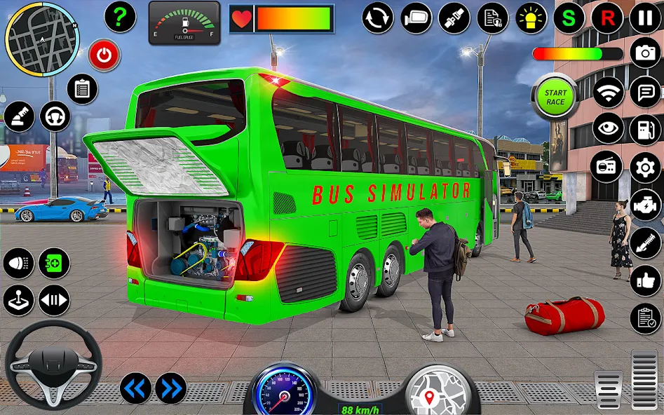 City Bus Simulator 3D Bus Game [MOD: без рекламы и много денег] Screenshot 2
