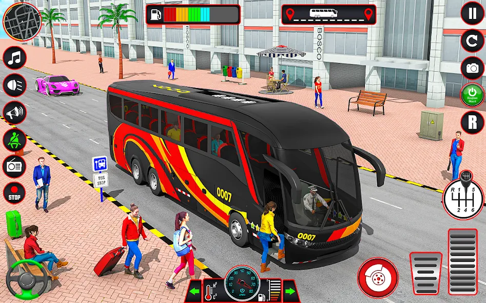 City Bus Simulator 3D Bus Game [MOD: без рекламы и много денег] Screenshot 5