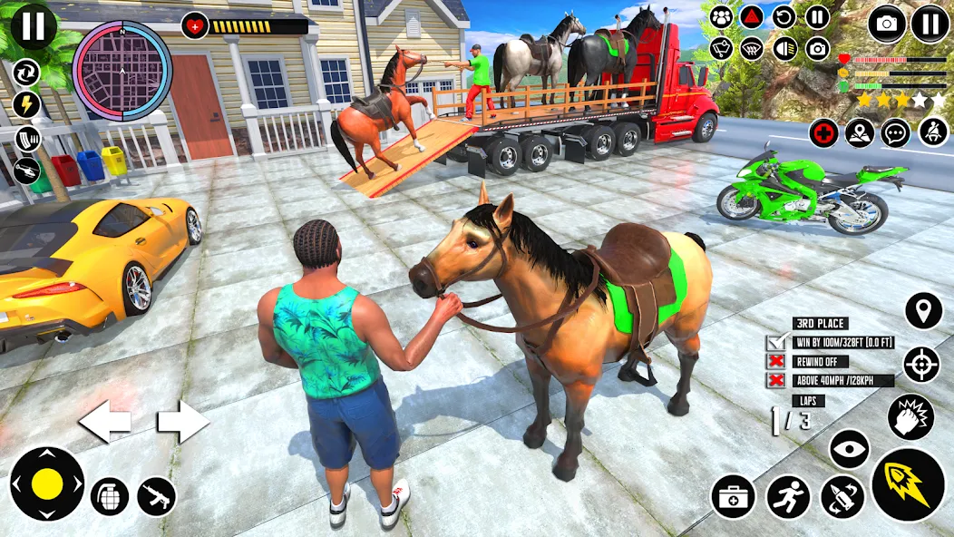 Animal Transport Truck Game 3D [MOD: безлимитные деньги и все животные открыты] Screenshot 2