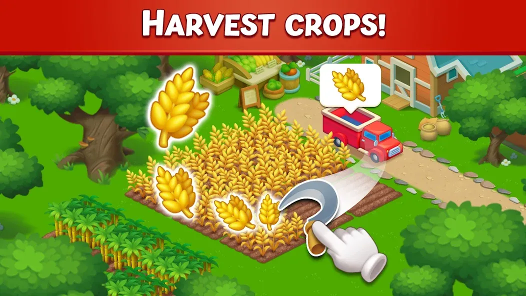 Farm City: Farming &amp; Building [MOD: безлимитные деньги и ресурсы] Screenshot 1