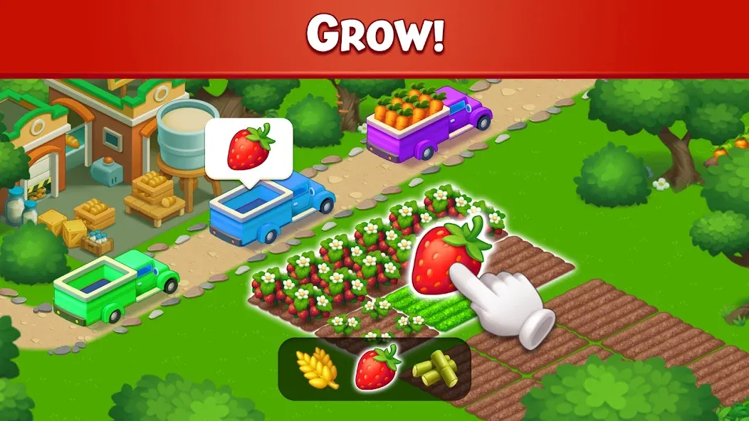 Farm City: Farming &amp; Building [MOD: безлимитные деньги и ресурсы] Screenshot 2