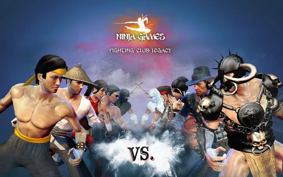 Ninja Games Fighting: Kung Fu [MOD: безлимитные деньги и урон] Screenshot 5