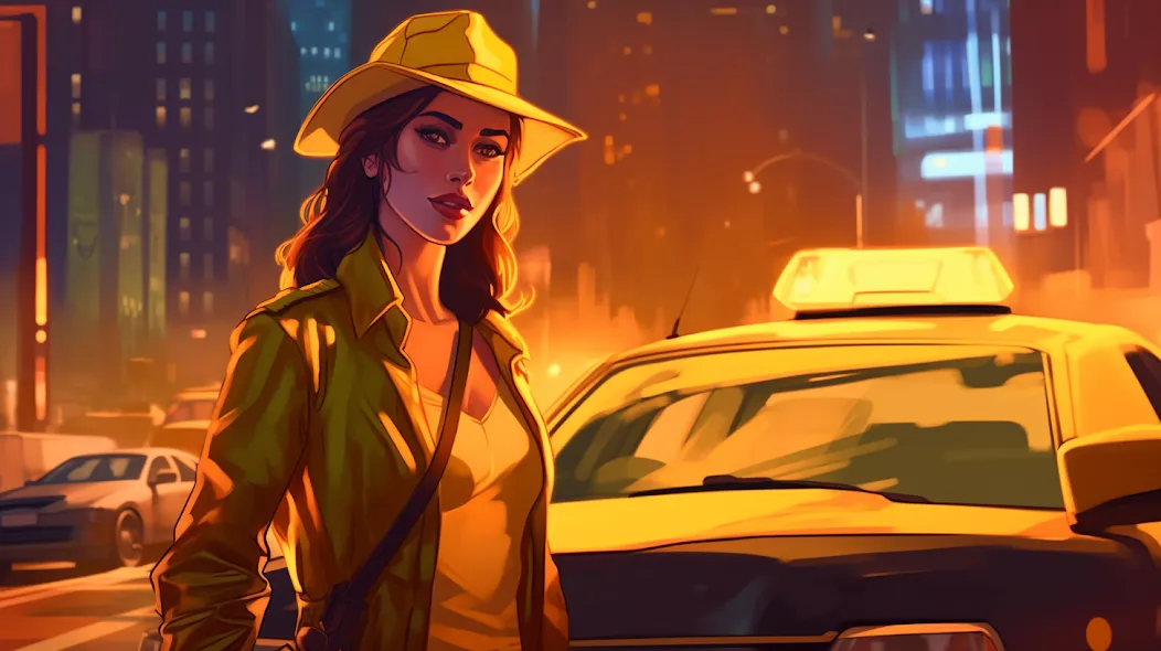 Taxi Driver - Crazy Taxi Games [MOD: безлимитные деньги и топливо] Screenshot 2